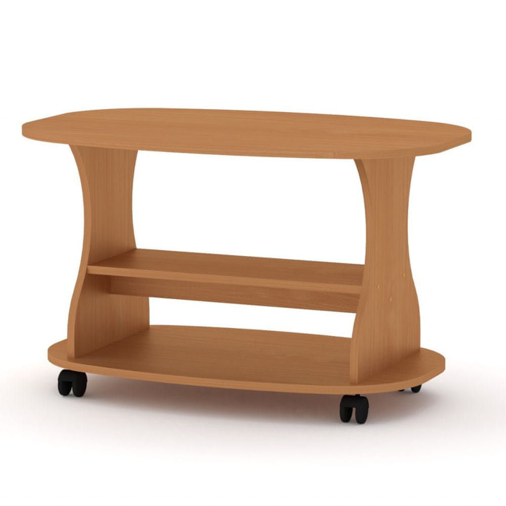 eoshop Konferenčný stolík KAPRIZ (Farba dreva: buk)